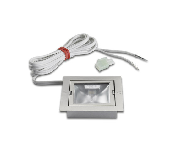 ARF-Q78 / ARF-QB - Square recessed halogen luminaire to ﬁt 78mm cut-out | Recessed ceiling lights | Hera