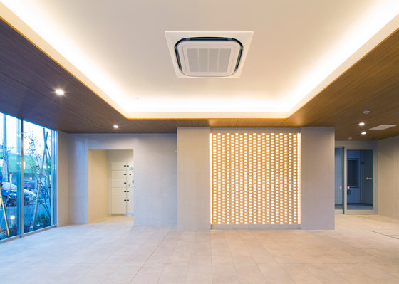 Ceramic screen in-situ | Wall partition systems | Kenzan