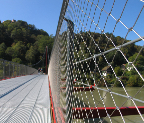 X-TEND | Railing infill for bridges | Metal meshes | Carl Stahl ARC