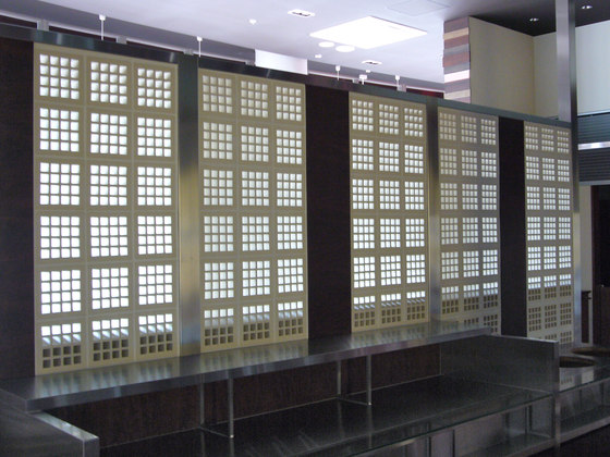 Porous block 200 in-situ | Wall partition systems | Kenzan
