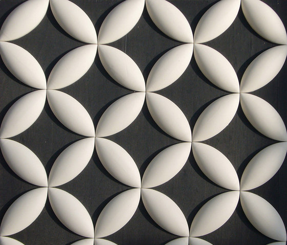 Flower circle Pattern | Ceramic tiles | Kenzan