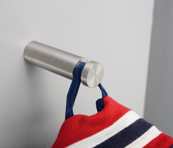 Wall hook, Ø20 mm, length 7 cm | Towel rails | PHOS Design
