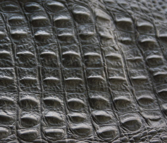 Leather croco embossed | Cuero natural | KURTH Manufaktur