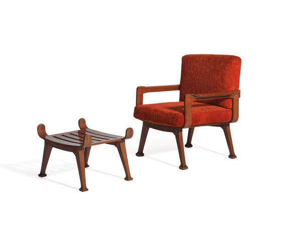 Small armchair with stool | Armchairs | Gaffuri