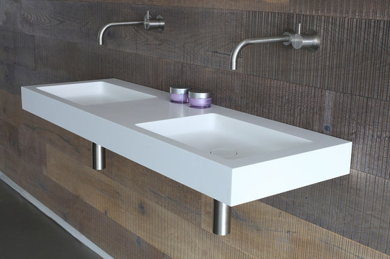 Base double basin | Waschtische | Not Only White