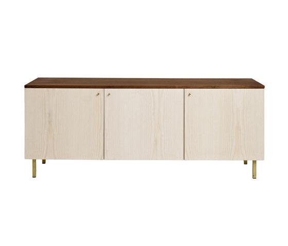 Sideboard Two 3-door - Ash & Walnut | Aparadores | Another Country