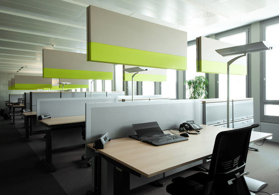 acousticpearls - off - Vivid open space combinations | Sound absorbing room divider | Création Baumann