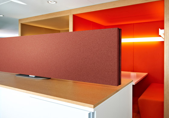 acousticpearls - off - ARCHITECTS desktop | Sound absorbing table systems | Création Baumann