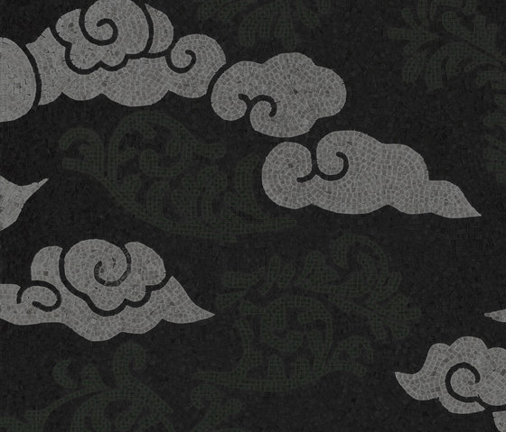 Kumo Cloud Dark | Glas Mosaike | Bisazza