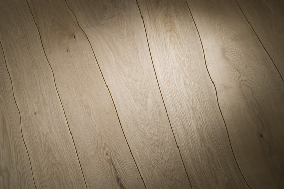 Natural Oak without sapwood unfinished solid | Wood flooring | Bole