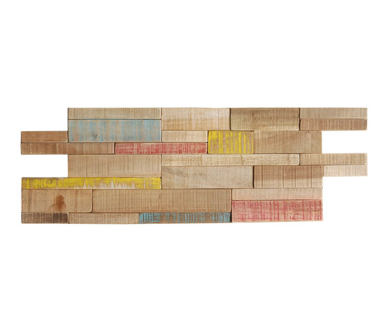 Cocomosaic h.v. envi stick tiles multicolor | Pavimenti legno | Cocomosaic