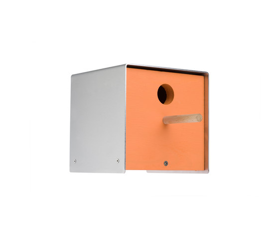 Twitter.Orange Nesting Box | Bird houses / feeders | keilbach