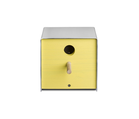 Twitter.Yellow Nesting Box | Nidi uccelli | keilbach