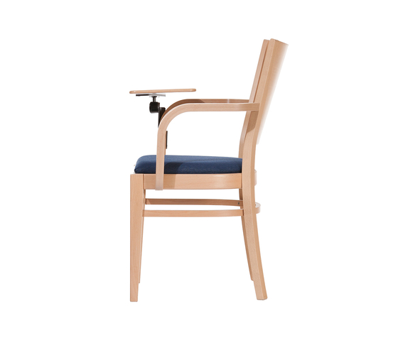Norma chair with writing table | Sedie | TON A.S.