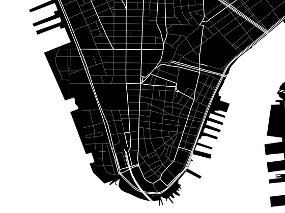 Manhattan | Quadri / Murales | Cobalti