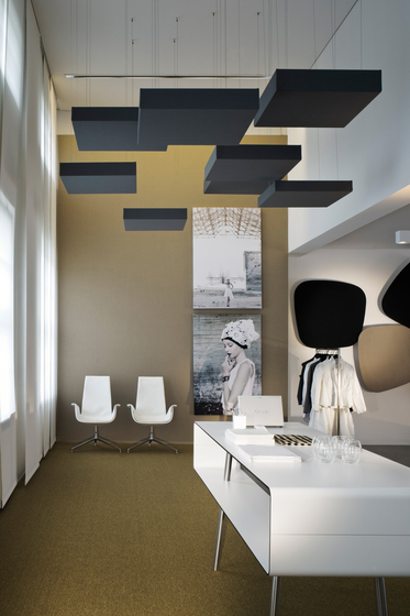 CAS Cube | Paneles de techo fonoabsorbentes | Carpet Concept