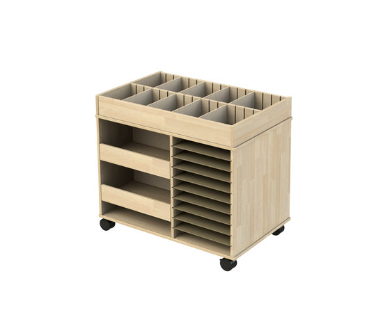 Trolley V160 | Kids storage furniture | Woodi