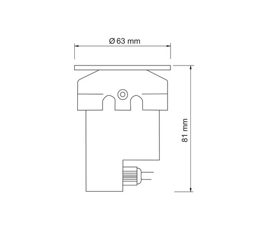 Ribel 1x3W Floor built-in lamp | Lampade outdoor pavimento | UNEX