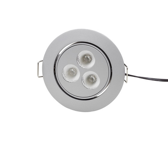 Ridl 3x1W LED Furniture-built-in lamp | Lampade soffitto incasso | UNEX