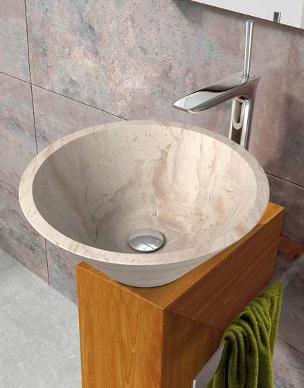 Conico beige washbasin | Lavabi | CODIS BATH