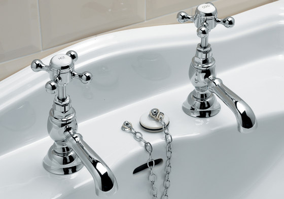 Victorian Basin pillar taps | Wash basin taps | Devon&Devon