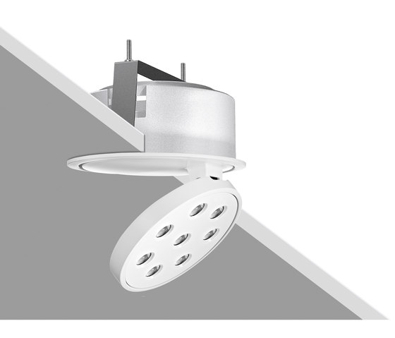 TWIST Installation spotlight | Recessed ceiling lights | RIBAG