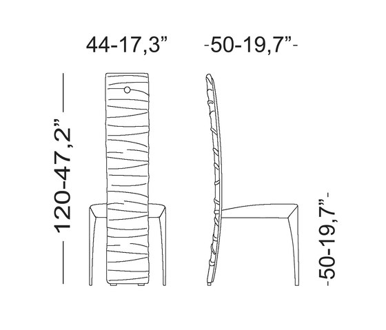 IL PEZZO 7 CHAIR | Stühle | Il Pezzo Mancante