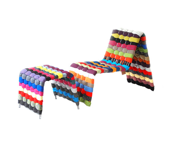 T-Shirt Series Chair Footstool | Sessel | Green Furniture Concept