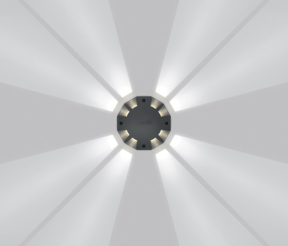 Megara 4 light beams | Outdoor recessed lighting | Artemide Architectural