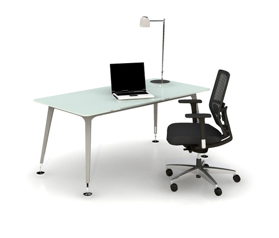 U too Glass Desk | Contract tables | Nurus
