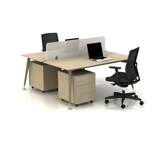 U too Double Desk | Bureaux | Nurus