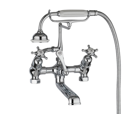 Classic Bath Mixer with skye heads | Bath taps | Drummonds