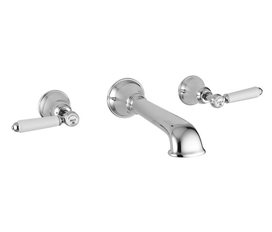 Backloading Bath Tap with Lever Handles | Bath taps | Drummonds