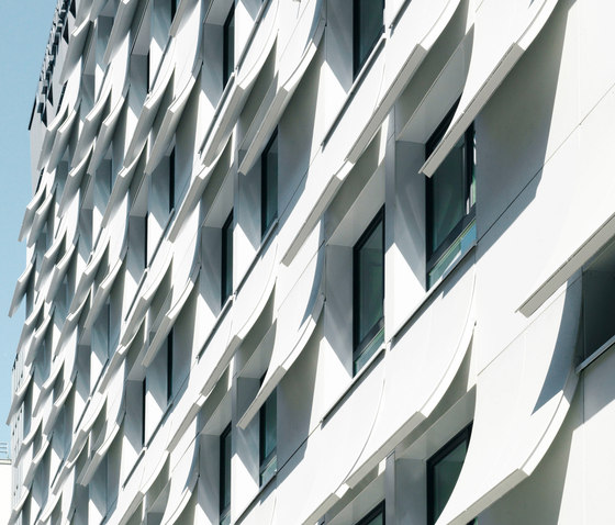 concrete skin | Eurostars Book Hotel Munich | Sistemas de fachadas | Rieder