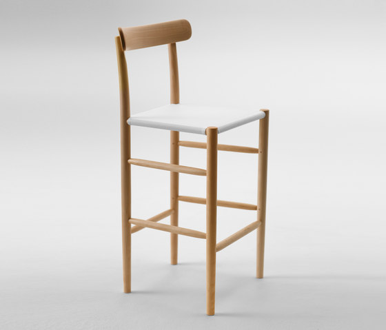Lightwood Bar stool High (Mesh seat) | Barhocker | MARUNI