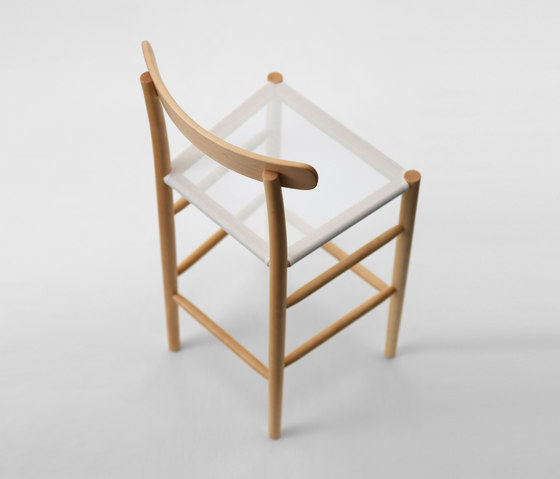 Lightwood Bar stool High (Mesh seat) | Sgabelli bancone | MARUNI