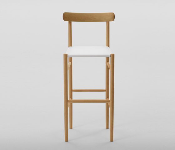 Lightwood Bar stool High (Mesh seat) | Taburetes de bar | MARUNI