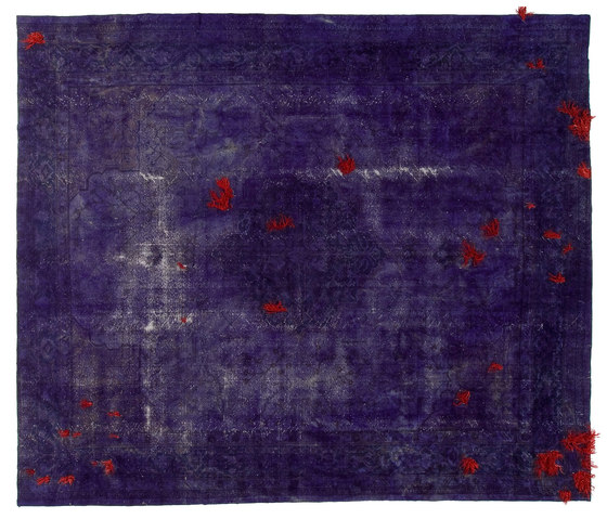 Decolorized Mohair dark purple | Rugs | GOLRAN 1898