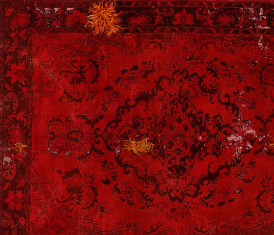 Decolorized Mohair red | Tappeti / Tappeti design | GOLRAN 1898