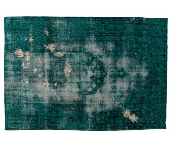 Decolorized Mohair turquoise | Tapis / Tapis de designers | GOLRAN 1898