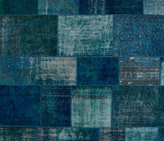 Patchwork blue | Formatteppiche | GOLRAN 1898
