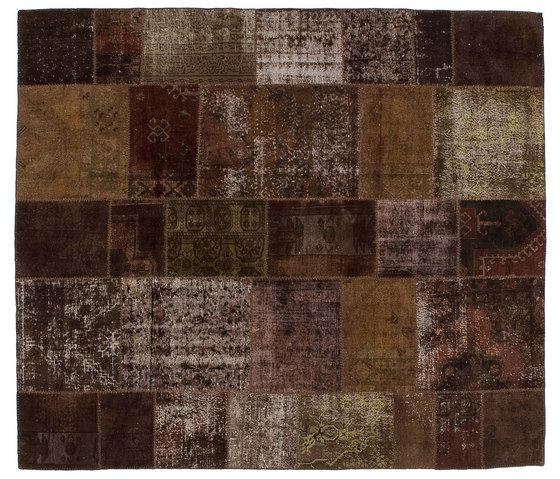 Patchwork brown | Formatteppiche | GOLRAN 1898