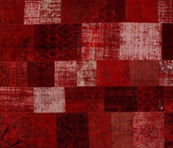 Patchwork red | Rugs | GOLRAN 1898