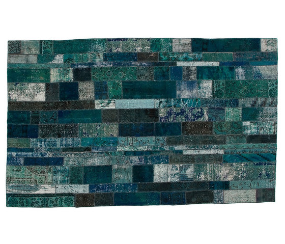 Patchwork Restyled blue | Formatteppiche | GOLRAN 1898