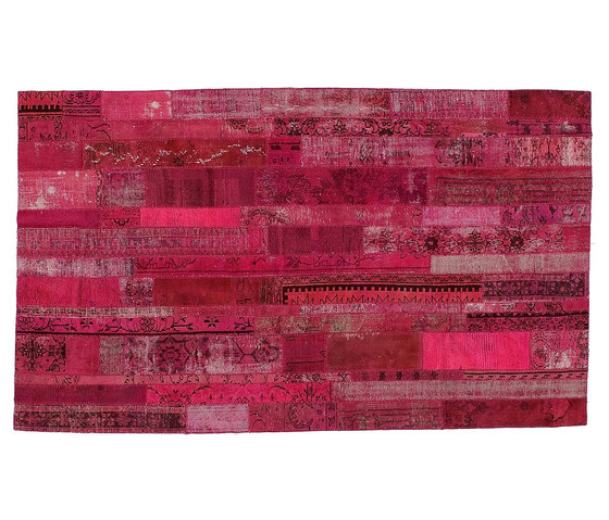 Patchwork Restyled pink | Rugs | GOLRAN 1898