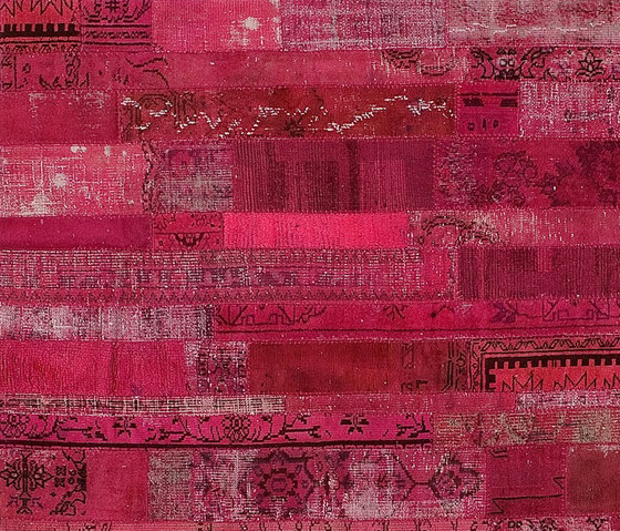 Patchwork Restyled pink | Rugs | GOLRAN 1898