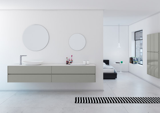 Strato Bathroom Furniture Set 21 | Vanity units | Inbani