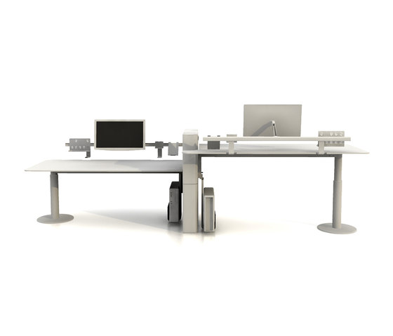 Faces Double Desk | Contract tables | Nurus