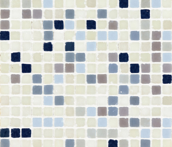 Vetro Chroma Melange Light Azzurro | Glass mosaics | FLORIM