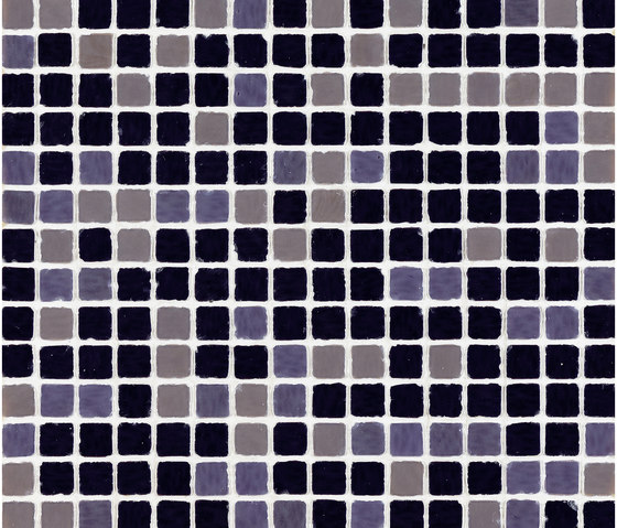 Vetro Chroma Melange Dark Lila | Mosaicos de vidrio | FLORIM